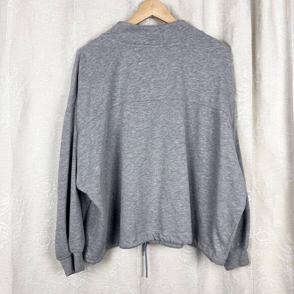 Team USA Tokyo 2020 Summer Olympics Quarter Zip sweatshirt knit pullover slouchy - Picture 5 of 8